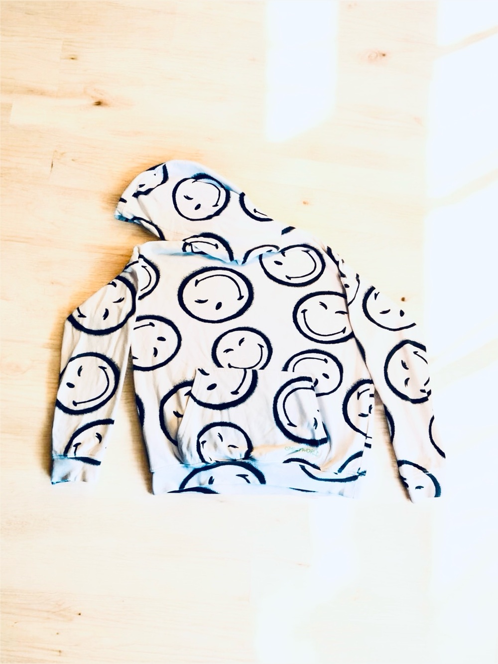 H&M x SmileyWorld All-Over Print Hoodie Unisex 12-14